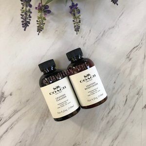 NWT - Coach Leather Cleaner and Moisturizer Set
